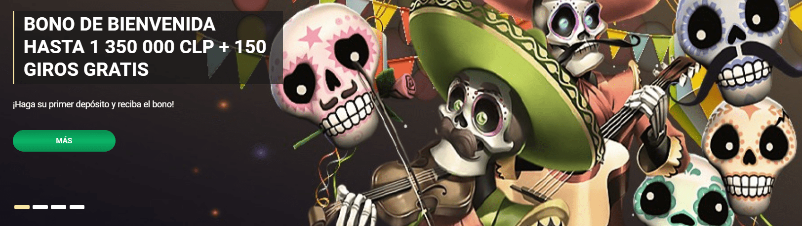 Bono de bienvenida 1xSlots casino