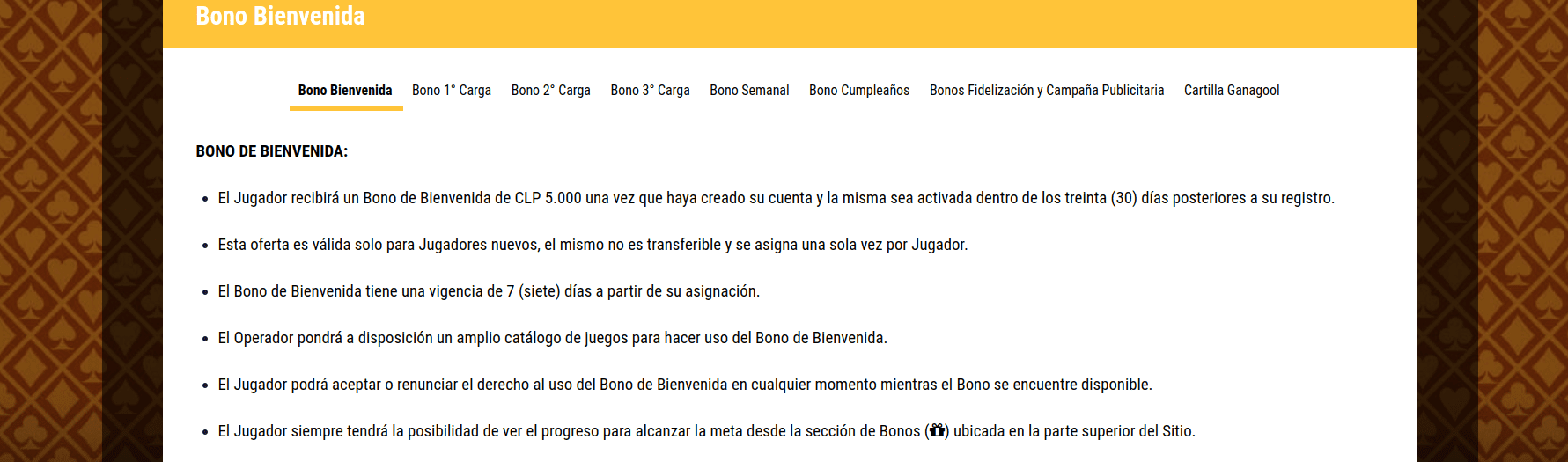 CasinoEnChile con bono de bienvenida