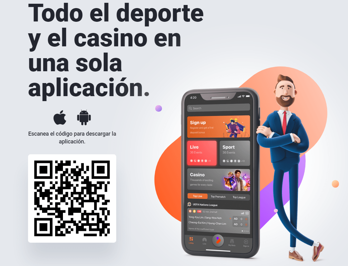 Aplicaci&oacute;n m&oacute;vil del casino TonyBet