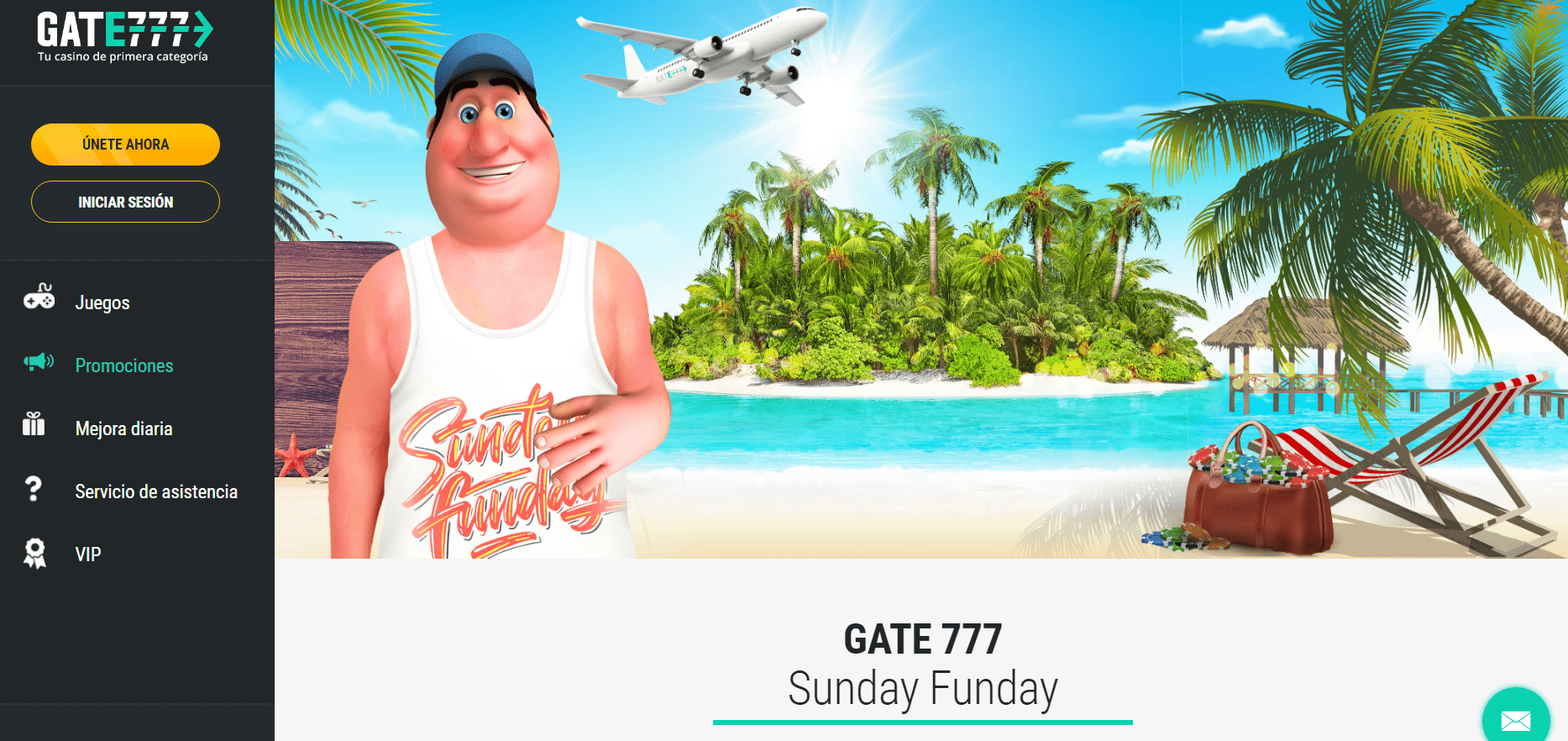Gate777 casino bono de dep&oacute;sito