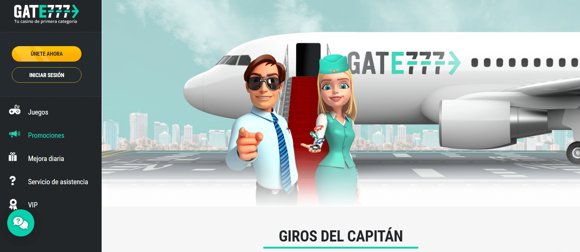 Tiradas gratis en Gate777 casino