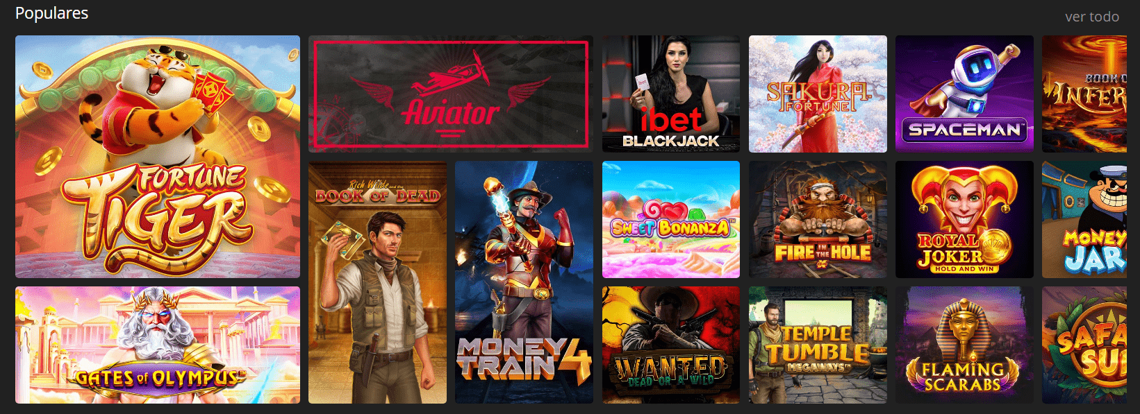 Juegos de casino iBet