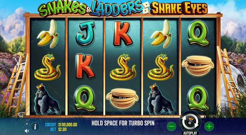 Snakes & Ladders Snake Eyes juego 