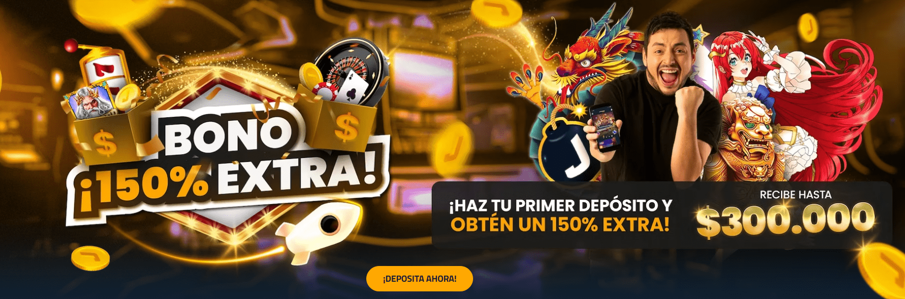 Bono de bienvenida Juegalo casino