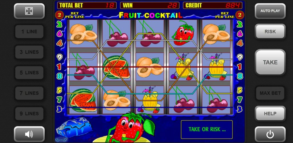 Tragamonedas Fruit Cocktail